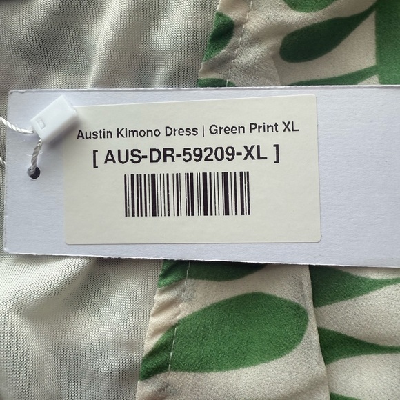 Baltic Born Leaf Print Maxi Dress - Picture 4 of 7